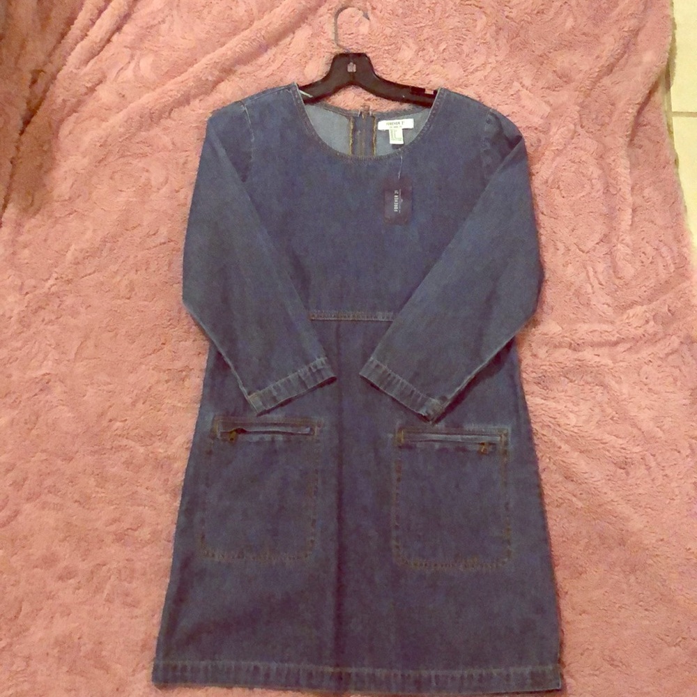 Denim dress